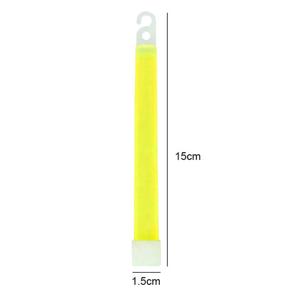Lot de 50 Bâtons Lumineux Fluorescents 15 cm Équipement de Survie Militaire | Camping, Randonnée, SOS, Urgence, Fête | - BLACKBEARD OUTDOOR INDUSTRIES