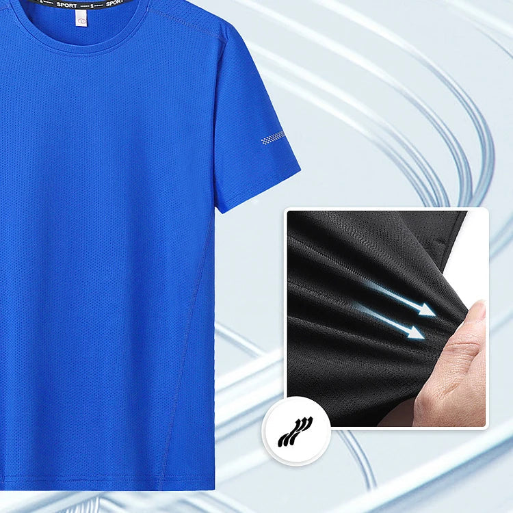 T-Shirt Homme Grande Taille 6XL–12XL | Séchage Rapide & Ultra Confort – Col Rond Manches Courtes Oversize Ma boutique