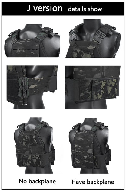 DMGear XP10 – Gilet Tactique Réglable à Dégagement Rapide Ma boutique