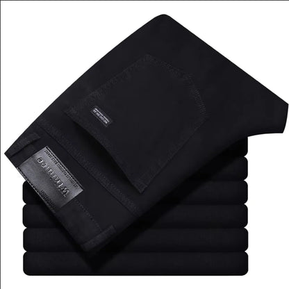 Jeans Business Homme – Coupe Droite Stretch, Bleu/Noir, Denim Classique BLACKBEARD OUTDOOR INDUSTRIES