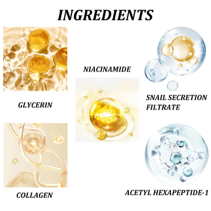Crème Contour des Yeux à l'Extrait d'Escargot - Anti-rides et Hydratation Profonde - BLACKBEARD OUTDOOR INDUSTRIES