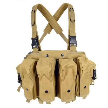 Gilet Tactique AK Chest Rig – Porte-Chargeurs AK 47 Molle - BLACKBEARD OUTDOOR INDUSTRIES