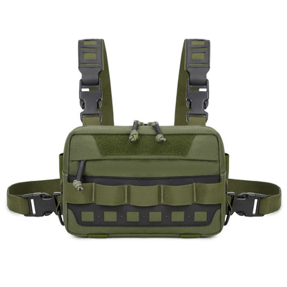 Sac tactique compact à porter sur la poitrine – Unisex, avec multiples poches pour un rangement sécurisé des équipements, accessoires et essentiels - BLACKBEARD OUTDOOR INDUSTRIES