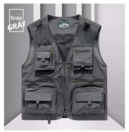 Gilet Homme Multi-Poches en Maille — Modèle 8512 - BLACKBEARD OUTDOOR INDUSTRIES