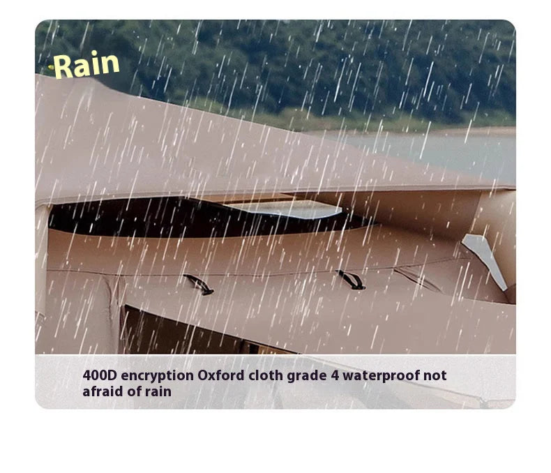 Tente Gonflable Lohascamping pour 4-5 Personnes - Air Shelter Dome Tent - BLACKBEARD OUTDOOR INDUSTRIES