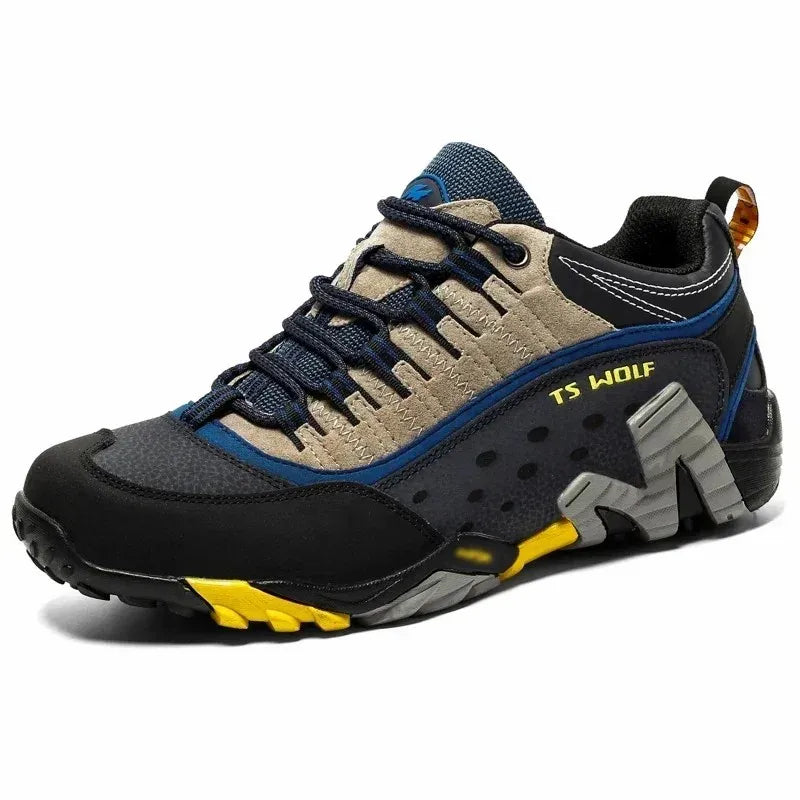 Chaussures de Randonnée Imperméables – Trekking Outdoor Unisexe | Printemps & Mi-saison | Cuir Véritable - BLACKBEARD OUTDOOR INDUSTRIES