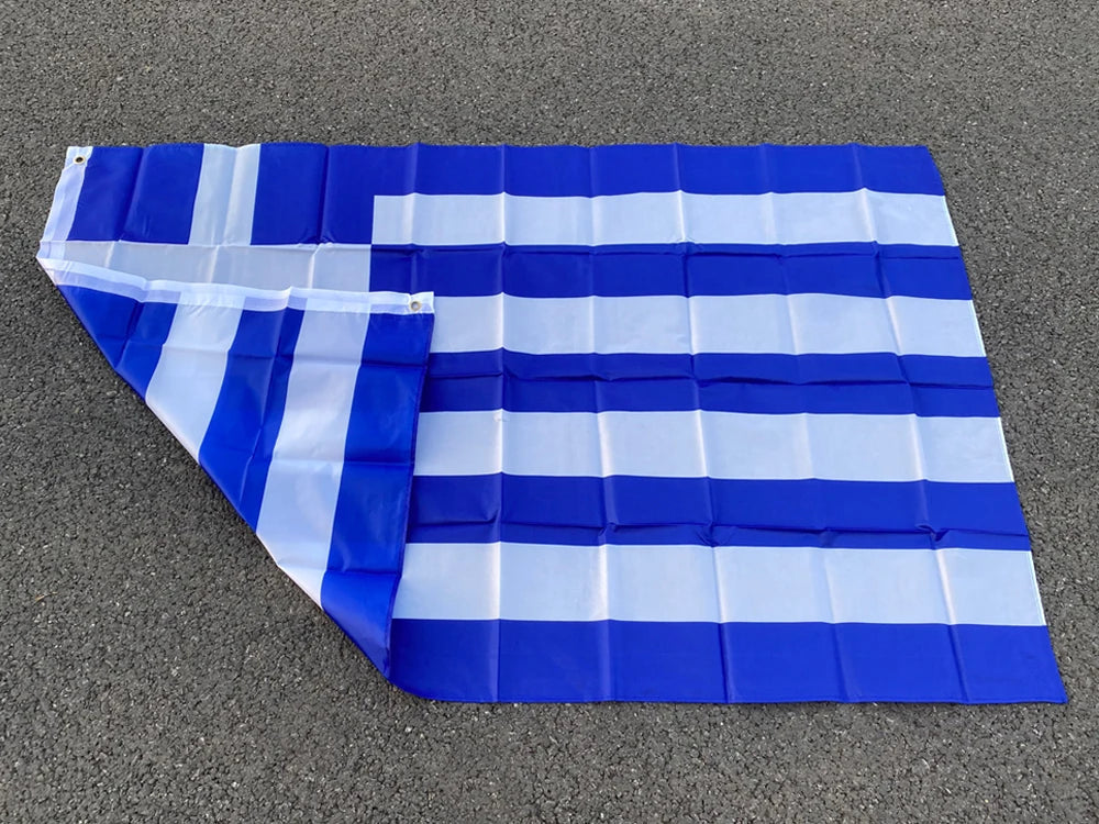 Drapeau de la Grèce - 90x150 cm (3x5 pieds) BLACKBEARD OUTDOOR INDUSTRIES