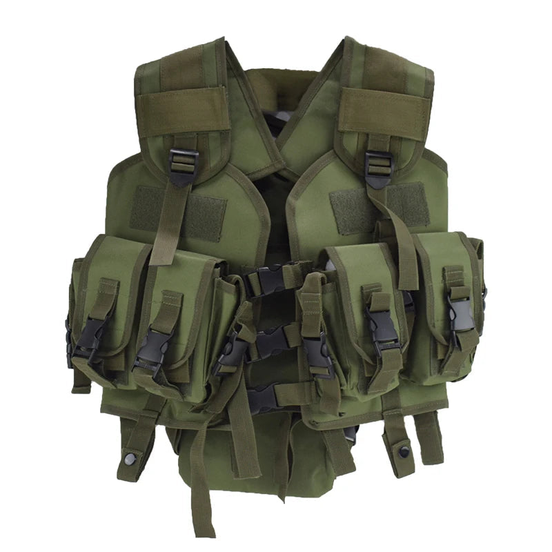Gilet Tactique RUIN HAWK - Veste de Combat et Protection MOLLE pour Entraînement Militaire, Tir, Chasse et Activités Extérieures BLACKBEARD OUTDOOR INDUSTRIES