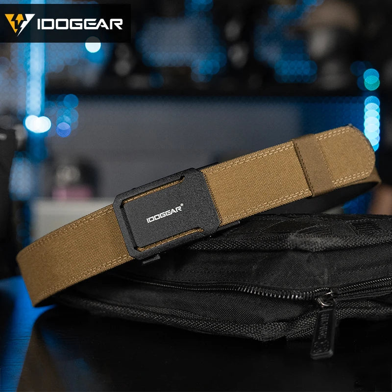 Ceinture Tactique IDOGEAR 1,75" Nylon 1000D – Résistance et Confort pour les Activités Tactiques Ma boutique