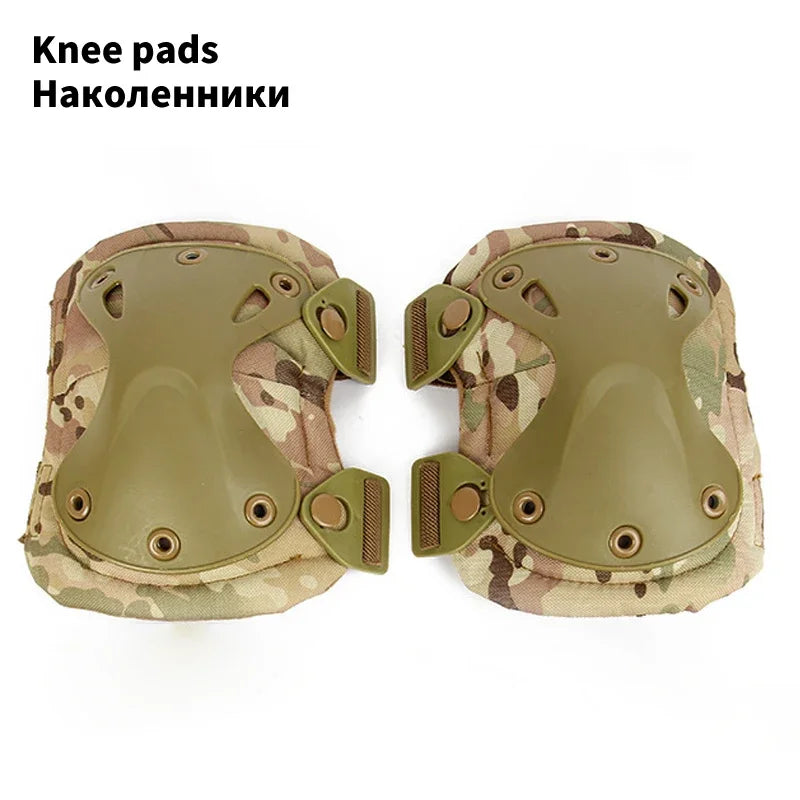 Genouillères et Coudières Tactiques Militaires – Protection Haute Performance pour Airsoft, Chasse, Sports et Entraînements - BLACKBEARD OUTDOOR INDUSTRIES