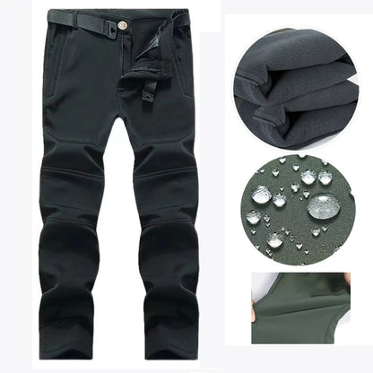 Ensemble Veste & Pantalon Tactique Homme Mazerout | Softshell Imperméable | Fleece Chaud | Randonnée, Pêche, Ski, Sécurité - BLACKBEARD OUTDOOR INDUSTRIES