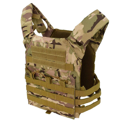 Gilet Porte-Plat en Nylon 600D Camouflage – Gilet de Protection Multifonction pour Chasse et Activités Outdoor - BLACKBEARD OUTDOOR INDUSTRIES