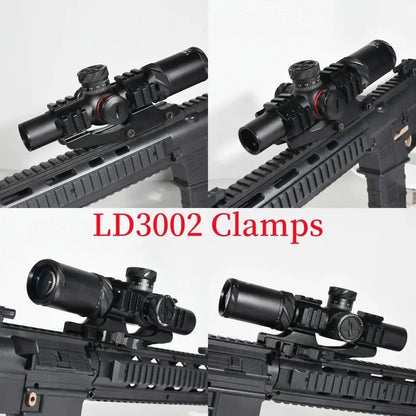 Viseur Tactique 1-6x24 IR pour Arbalète et Airsoft – Scope Compact SFP pour Fusil de Chasse et Tir de Précision, Rail 11/20 mm pour AR15 .223 Ma boutique