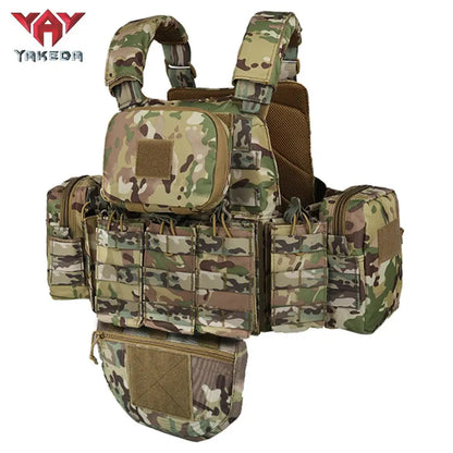 Gilet Tactique YAKEDA - Sac Équipement 5 pièces, Résistant à l'usure et à la déchirure Ma boutique