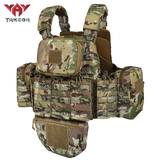 Gilet Tactique YAKEDA - Sac Équipement 5 pièces, Résistant à l'usure et à la déchirure Ma boutique