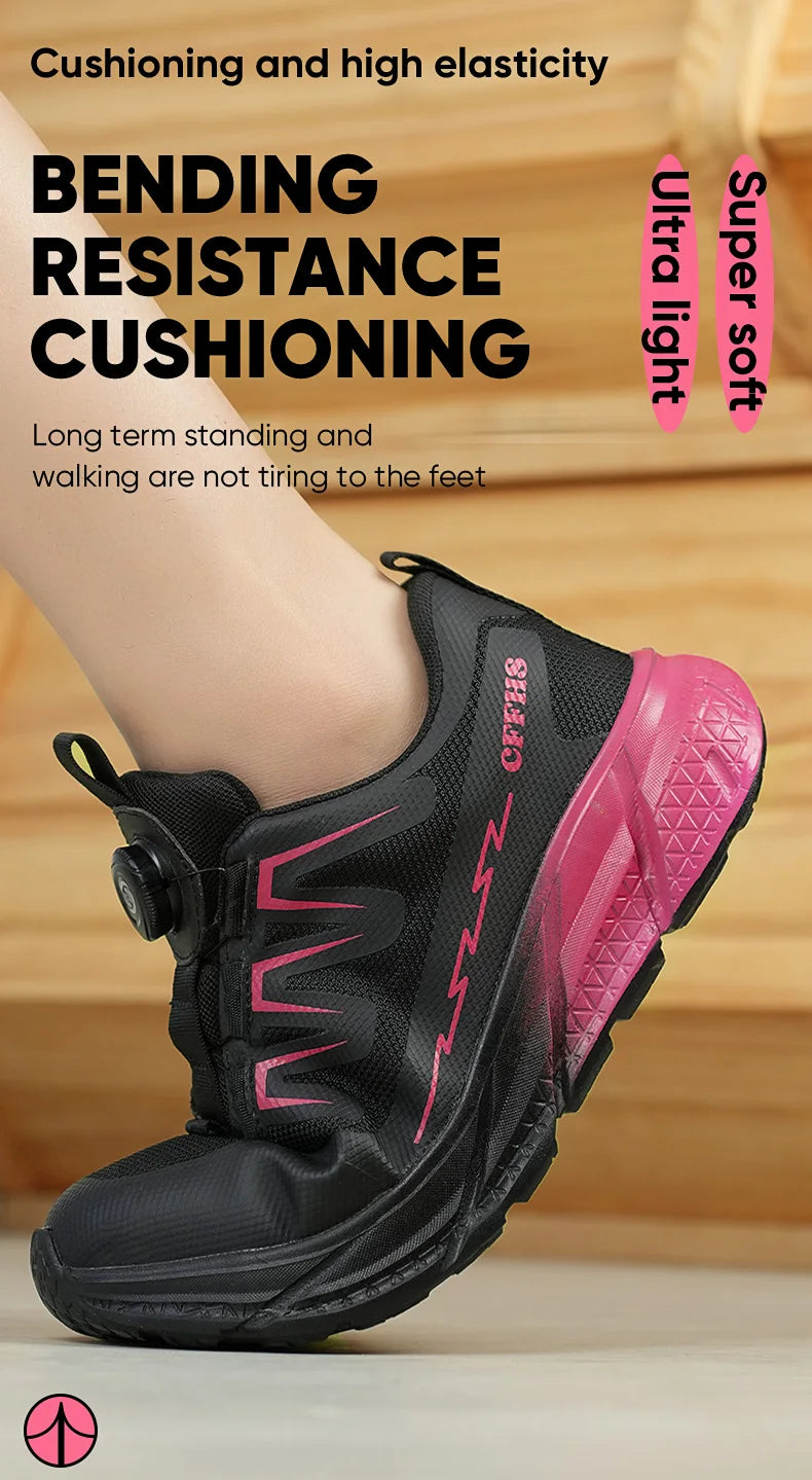 Chaussures de Sécurité Femme – Embout Acier Antichoc – Ultra Légères et Respirantes – Antiperforation & Confortables - BLACKBEARD OUTDOOR INDUSTRIES