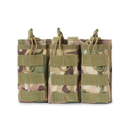 Poche Tactique MOLLE – Porte-Chargeur Simple, Double ou Triple – Compatible M4/M16/AR15 - BLACKBEARD OUTDOOR INDUSTRIES