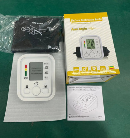 Tensiomètre Digital Portable – Moniteur de Tension Artérielle au Bras avec Mesure du Pouls Ma boutique