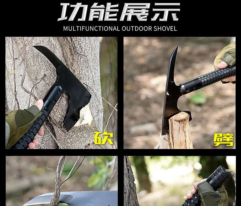 Hachette de Survie Multifonction -&nbsp; Tactique &amp; Outil Multitool pour Camping - BLACKBEARD OUTDOOR INDUSTRIES