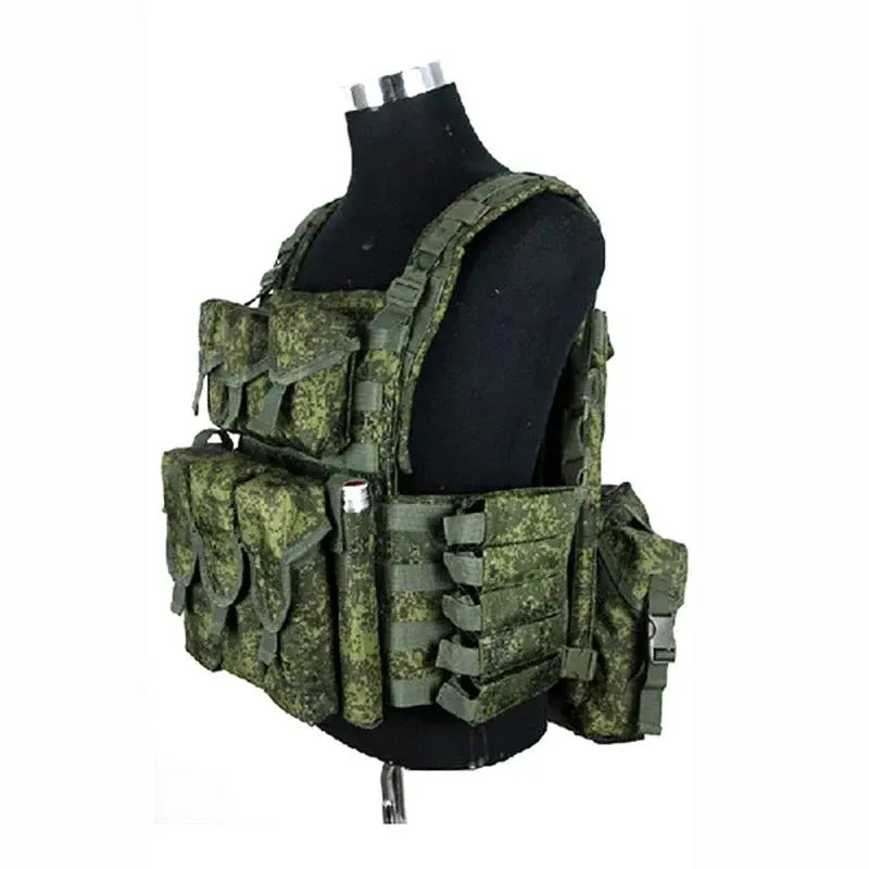 Gilet Tactique Russe 6B46 – Système Chest Rig EMR avec Plaque EVA et Pochettes AK – Équipement de Combat Professionnel Ma boutique