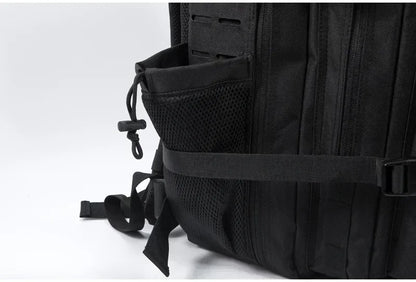 Sac à Dos Tactique 25L / 45L pour Homme et Femme – Laser Cut MOLLE, Sac Polyvalent pour Randonnée, École et Gym - BLACKBEARD OUTDOOR INDUSTRIES
