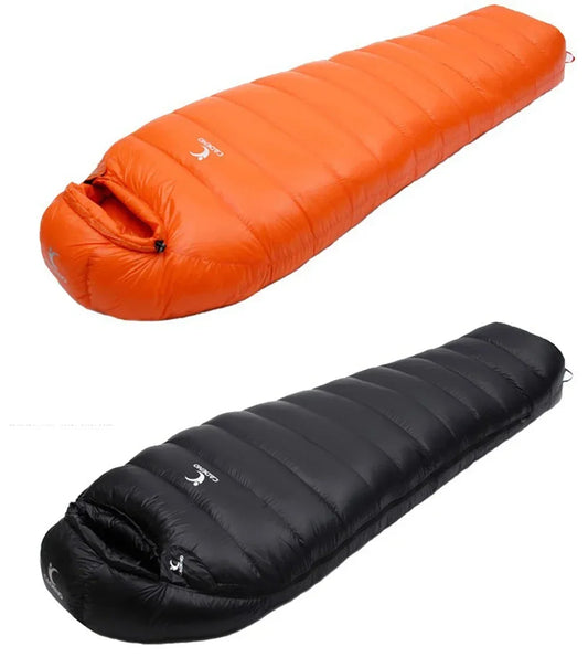 Sac de Couchage Ultraléger en Duvet de Canard Blanc | Hiver / Automne – Forme Momie - BLACKBEARD OUTDOOR INDUSTRIES