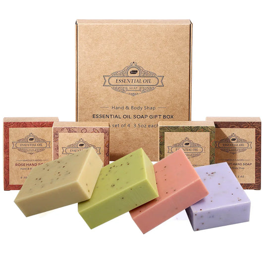 Coffret de 4 Savons Artisanal Givrés à la Lavande - BLACKBEARD OUTDOOR INDUSTRIES
