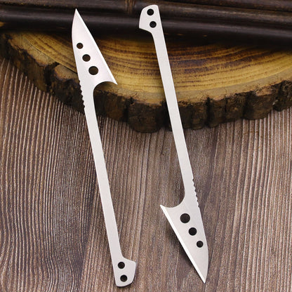 Couteau de Poche 2024 – Couteau de Chasse, Couteau de Pêche en Acier Inoxydable 440C, Lame Monobloc + Étui K, Outil EDC pour Camping et Activités de Plein Air - BLACKBEARD OUTDOOR INDUSTRIES