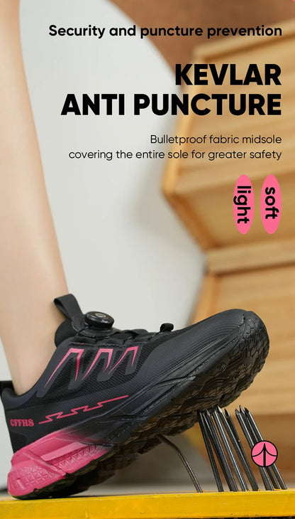 Chaussures de Sécurité Femme – Embout Acier Antichoc – Ultra Légères et Respirantes – Antiperforation & Confortables - BLACKBEARD OUTDOOR INDUSTRIES