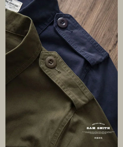 Veste Casual Vintage Amekaji Multi-Poches pour Homme - TCU - BLACKBEARD OUTDOOR INDUSTRIES