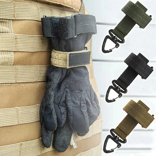 Crochets Multifonctions en Nylon pour Gants – Système de Fixation Sécurisé pour Activités Extérieures, Escalade et Camping BLACKBEARD OUTDOOR INDUSTRIES