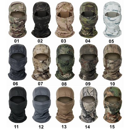 Balaclava Camouflage Multicam – Masque Intégral pour Ski, Cyclisme, Chasse, Airsoft et Plein Air - BLACKBEARD OUTDOOR INDUSTRIES