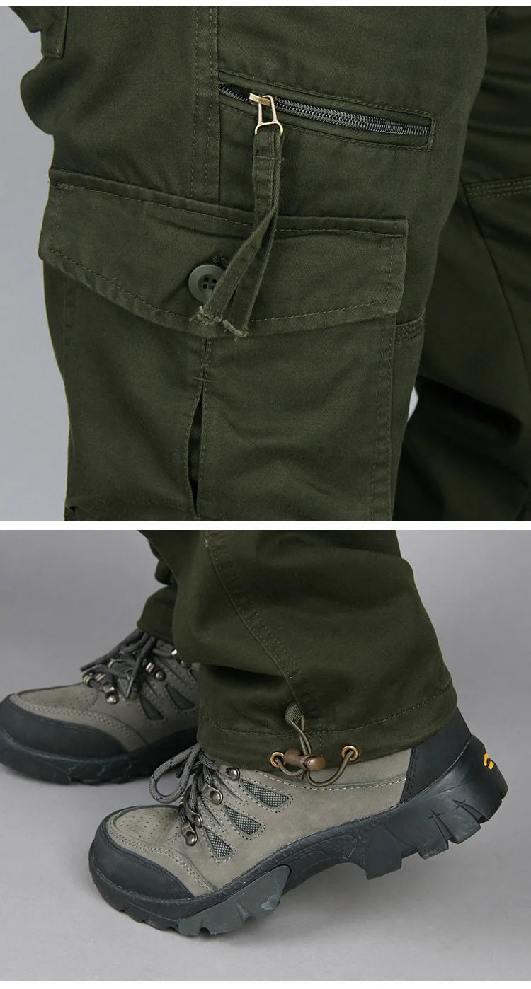 Pantalon Cargo Tactique Camouflage pour Homme – Coton Résistant, Style Décontracté et Fonctionnel - BLACKBEARD OUTDOOR INDUSTRIES