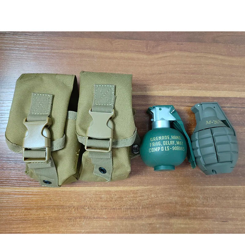 Pochette Tactique MOLLE Grenade – Simple ou Double | M67 / LBT | Sac EDC Airsoft & Chasse - BLACKBEARD OUTDOOR INDUSTRIES