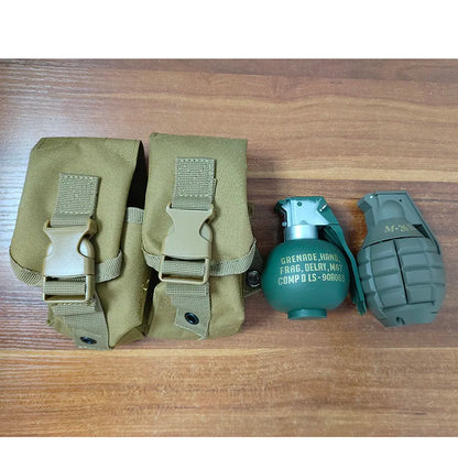 Pochette Tactique MOLLE Grenade – Simple ou Double | M67 / LBT | Sac EDC Airsoft & Chasse - BLACKBEARD OUTDOOR INDUSTRIES