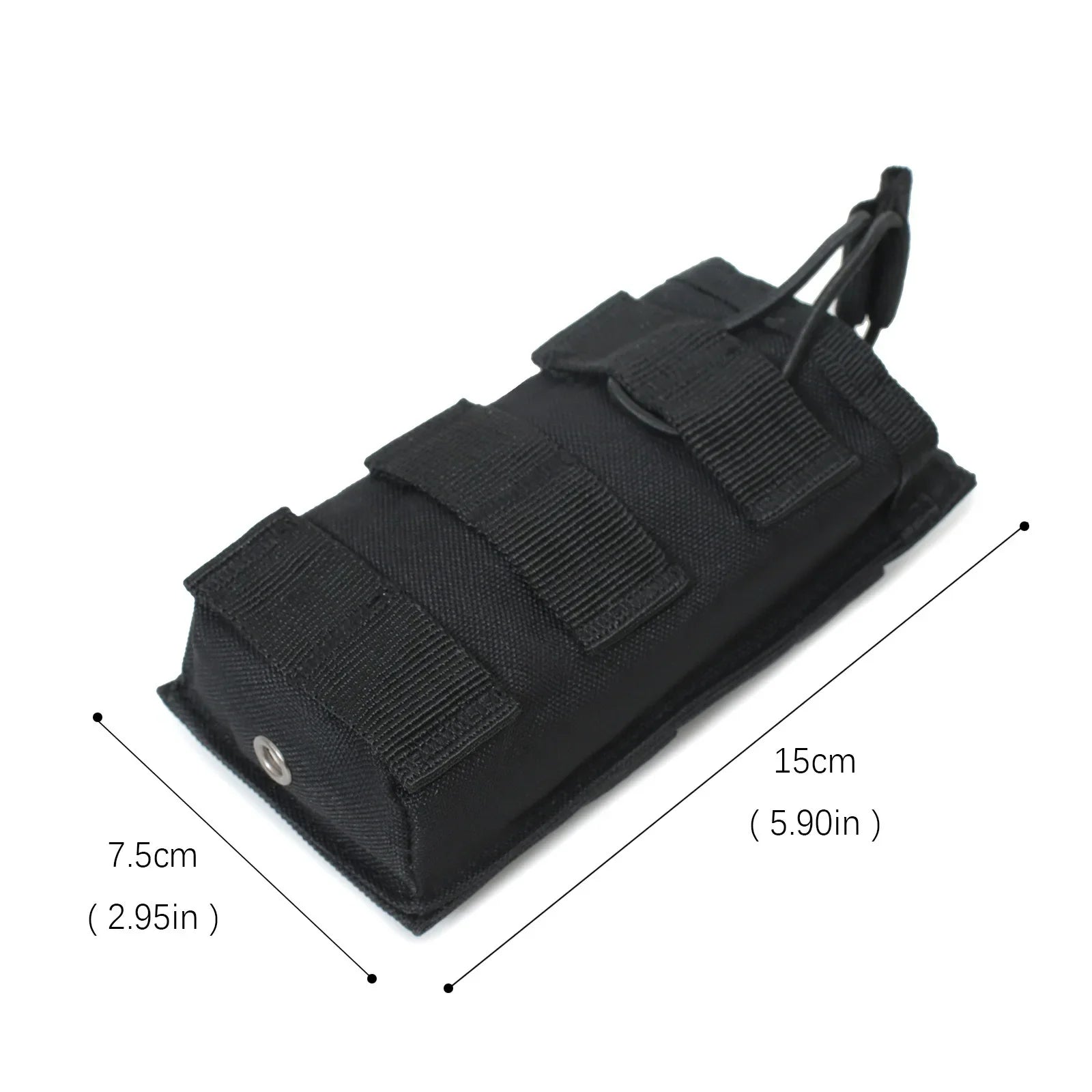 Poche Tactique MOLLE – Porte-Chargeur Simple, Double ou Triple – Compatible M4/M16/AR15 - BLACKBEARD OUTDOOR INDUSTRIES