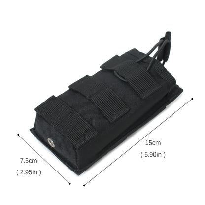 Poche Tactique MOLLE – Porte-Chargeur Simple, Double ou Triple – Compatible M4/M16/AR15 - BLACKBEARD OUTDOOR INDUSTRIES