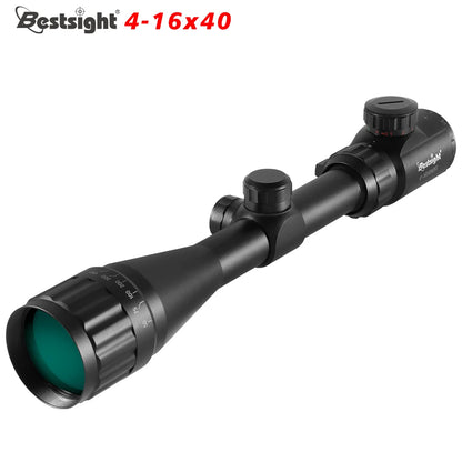 Lunette de Visée 4-16x40 AOEG Optique — Réticule Illuminé Rouge & Vert - BLACKBEARD OUTDOOR INDUSTRIES
