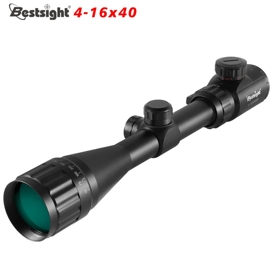 Lunette de Visée 4-16x40 AOEG Optique — Réticule Illuminé Rouge & Vert - BLACKBEARD OUTDOOR INDUSTRIES