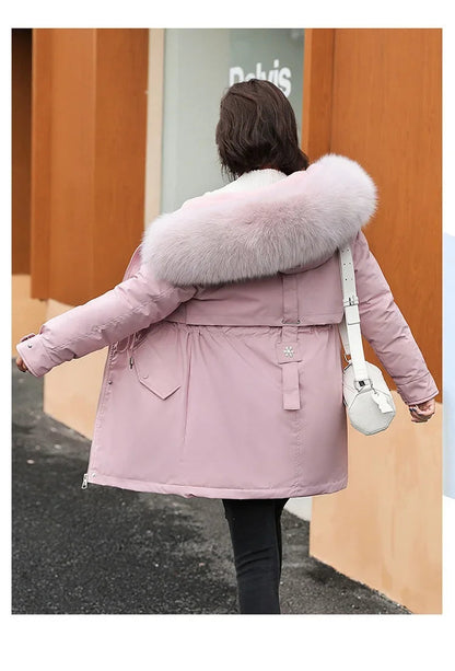 Parka Longue Femme avec Col en Fourrure – Manteau Hiver BLACKBEARD OUTDOOR INDUSTRIES