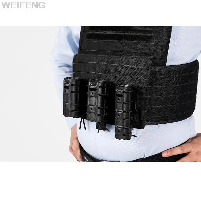 Holder Multifonction Molle pour Spray, Lampe de Poche et Baton - Rotation à 360° - Clip de Ceinture Police - Outil de Défense Personnel BLACKBEARD OUTDOOR INDUSTRIES
