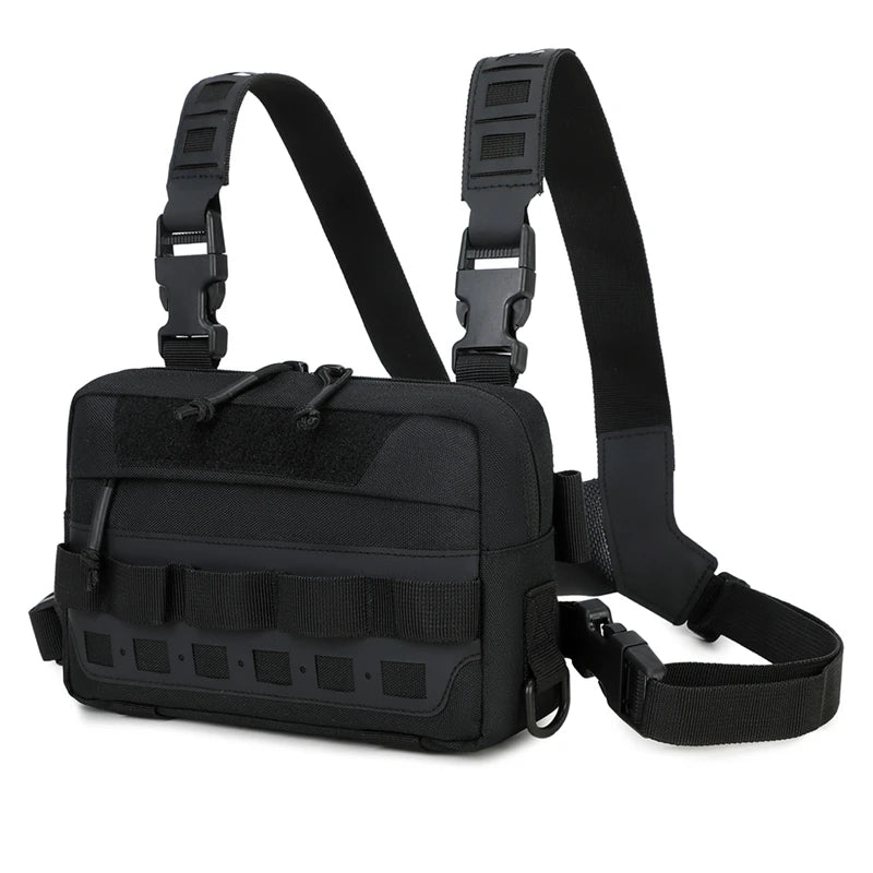 Sac tactique compact à porter sur la poitrine – Unisex, avec multiples poches pour un rangement sécurisé des équipements, accessoires et essentiels - BLACKBEARD OUTDOOR INDUSTRIES