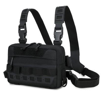 Sac tactique compact à porter sur la poitrine – Unisex, avec multiples poches pour un rangement sécurisé des équipements, accessoires et essentiels - BLACKBEARD OUTDOOR INDUSTRIES