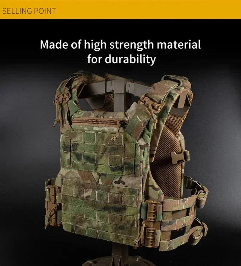 Porte-Plaques Tactique K19 3.0 – LEEDOAR | MOLLE Découpe Laser & Dégagement Rapide Ma boutique
