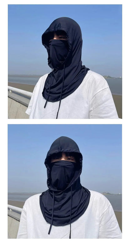 Balaclava Men Women Face Mask Sun/UV Protection Breathable Long Neck Covers Ma boutique