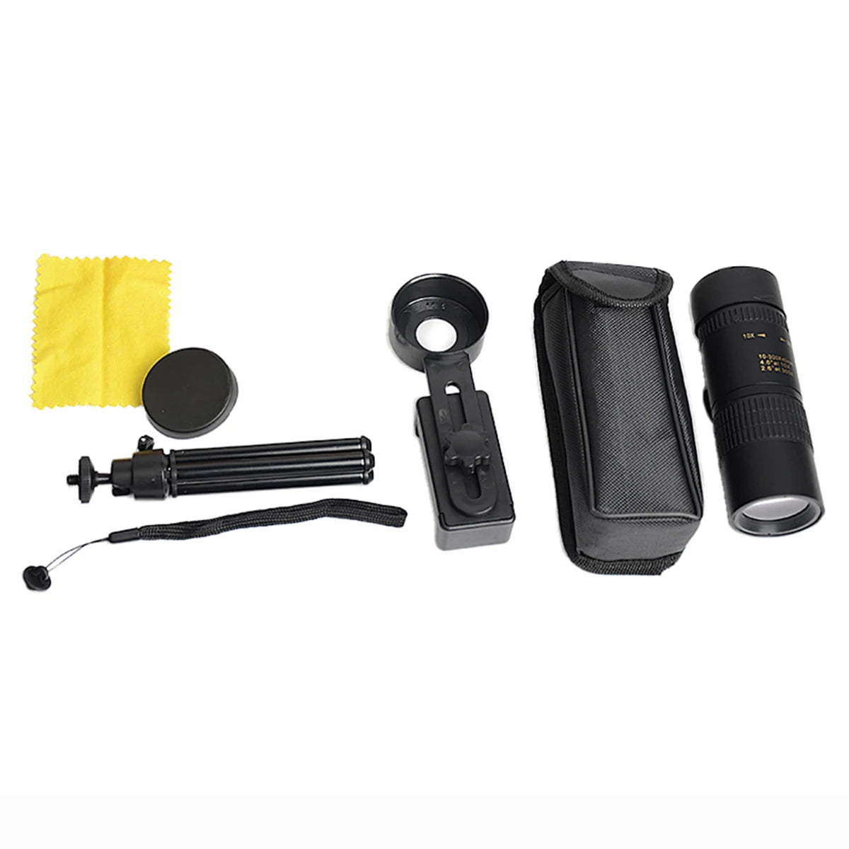 Longues-Vues Monoculaire 10-300x40 HD avec Prismes BAK4 – Télescope Portable Haute Définition pour Chasse, Camping et Observation à Longue Distance - BLACKBEARD OUTDOOR INDUSTRIES