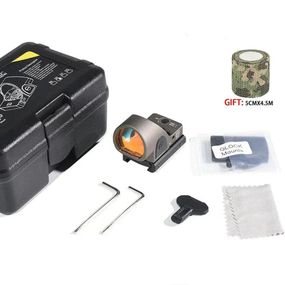Viseur Point Rouge Tactique – Reflex Red Dot Sight 1x – Collimateur Optique pour Rail 20mm Ma boutique