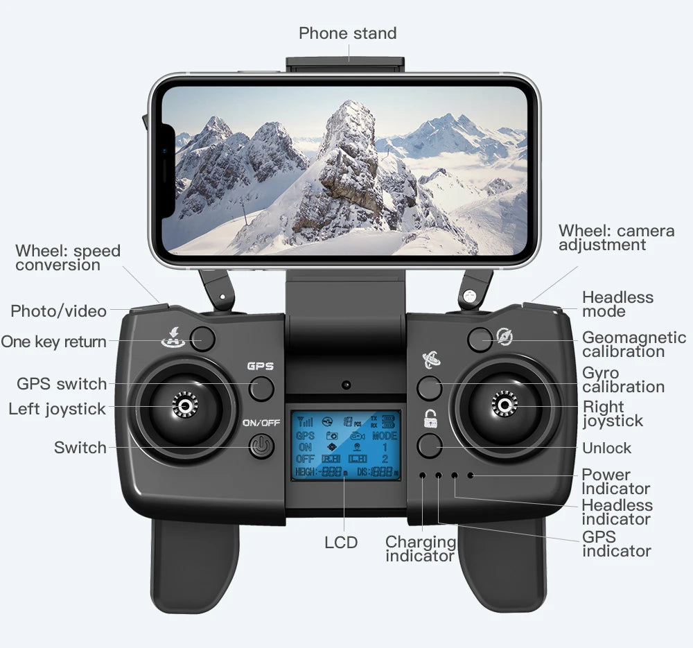 🚁 Drone L900 Pro 4K GPS – Caméra HD, Pliable, Facile à Utiliser Ma boutique