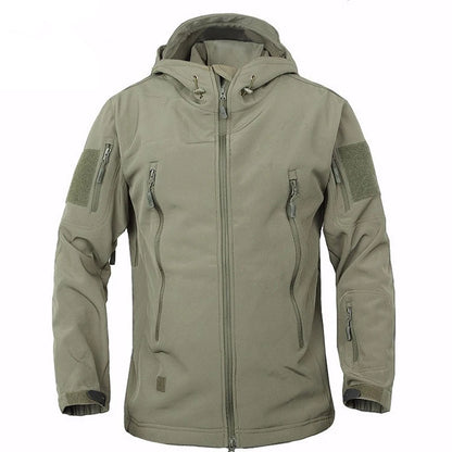 Veste SoftShell Imperméable pour Extérieur 2021 – Coupe-Vent pour Chasse, Ski, Randonnée, Camping, Pêche et Activités Tactiques – Hommes & Femmes - BLACKBEARD OUTDOOR INDUSTRIES
