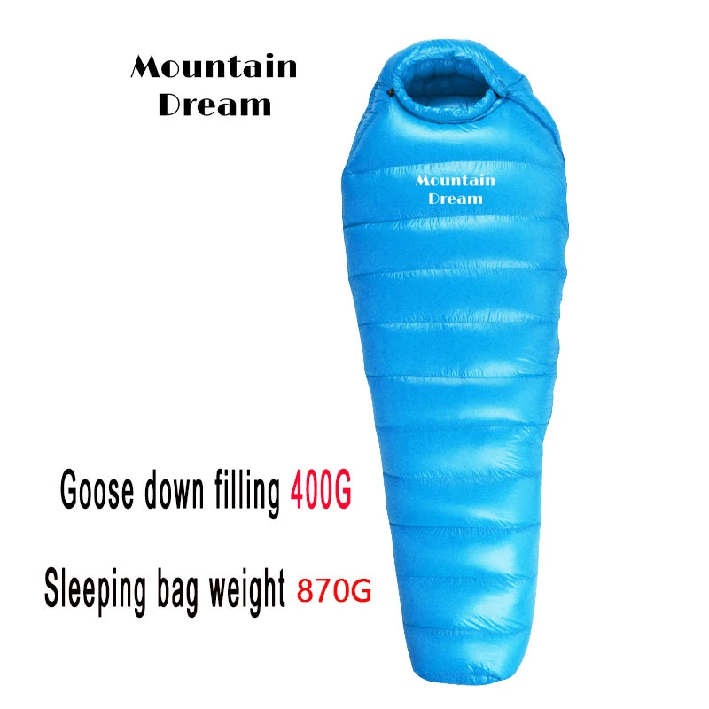Sac de Couchage Hiver en Duvet d’Oie – Modèle Mummy 3 Saisons – KOSRTON - BLACKBEARD OUTDOOR INDUSTRIES